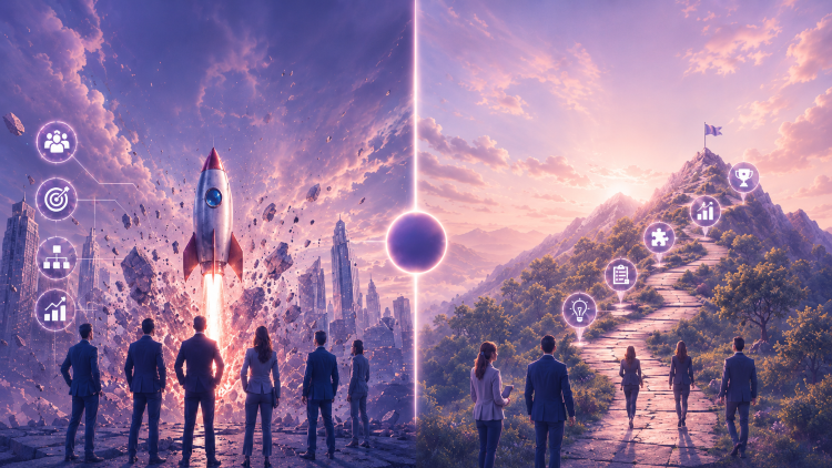 Disruption: Slow and Steady